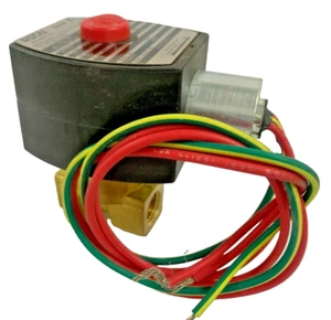 ASCO Red-Hat EF8262G212 2-Way NC 1/4" General Service Solenoid Valve 120/60 AC - Picture 1 of 5