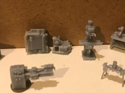 Ho 1/87 Scale Workshop Machinery Big Set - Image 1 of 4