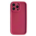Handy Bumper fr iPhone 14 Pro Max Schutz Case Hlle Schutztasche Tasche Rot A24