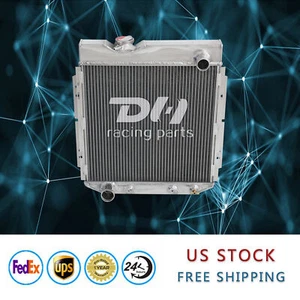 3 Reihen DH RENNKÜHLER für 60-66 Ford Mustang/Falcon/Ranchero Comet CC251 17"W - Bild 1 von 9