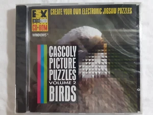 Cascoly Picture Puzzles Vol. 2 Birds retro 1994 CD-Rom create electronic jigsaw - Picture 1 of 3