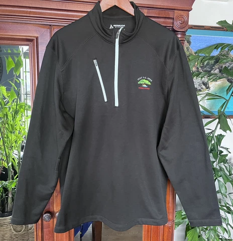 121st US OPEN Torrey Pines Golf Black XL 1/2 Zip Sweatshirt Cover