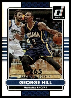 2014-15 Donruss George Hill /265 Indiana Pacers #72 - Image 1 of 2