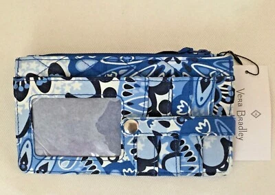Vera Bradley ~ "Blue Star Medallion" ~ Ultimate Card Case ~ NWT - Image 1 of 4