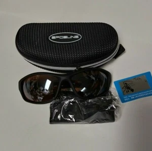 Spsline Sport Sunglasses Black Frame & Brown Lens - Picture 1 of 3