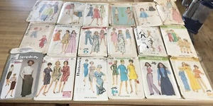 Sewing Patterns 1960's 70s 80s Simplicity Butterick McCall's Children Vintage - Picture 1 of 7