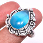 Monalisa Stone Gemstone 925 Sterling Silver Jewelry Ring Size 8