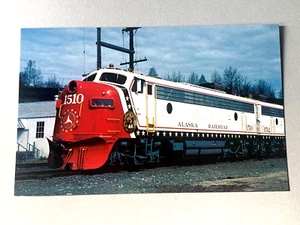 Alaska Railroad #1510 Bicentennial FP7 Postkarte - Serie A #1 - Bild 1 von 2