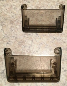 LEGO PN 92583 Windshield/Windscreen 3x6x2 - Trans Brown(Black)- 2 Pieces - New - Picture 1 of 1