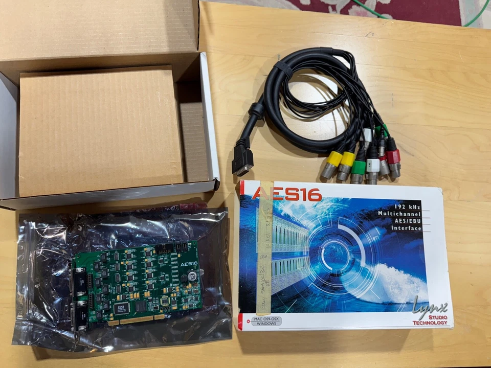 Lynx AES16-G with the cable, original box - Image 1 of 4