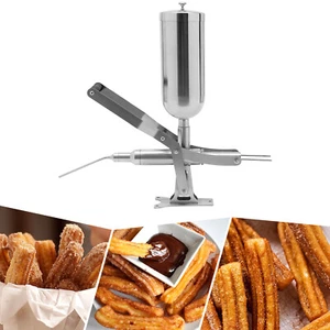 Ciambella Riempitrice Manuale Acciaio Inox Latina Frutta Macchina Ciambelle 5L Commerciale - Foto 1 di 10