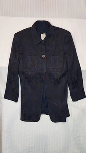 Powerline Women's Size 10 Blazer Jacket Button 909's Retro Jacket - Picture 1 of 12