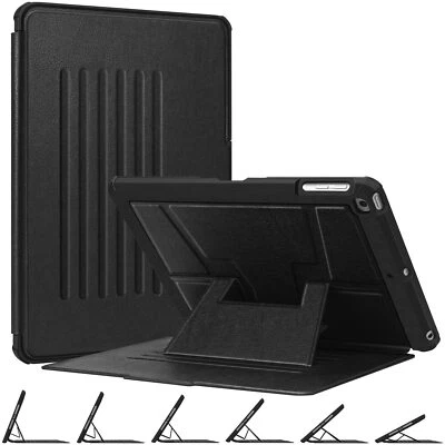 Magnetic Stand Case for iPad 6th / 5th Gen Shockproof Rugged Soft TPU Back Cover - Image 1 of 4