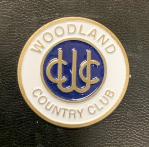 Woodland Country Club - Golf Ball Marker - Picture 1 of 2