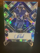 2022 Leaf Metal Draft Blue Cracked Ice  /20 Chris Rodriguez Jr #BA-CRJ Auto