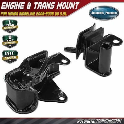 2x Soportes de transmisión de conductor delanteros y traseros para Honda Ridgeline 2006-2008 V6 3,5 L Foto 1 de 4