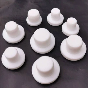 Lochstopfen Silikon Gummi Spund Blinddichtung Kappe Rohr Rohr weiß 3-14 mm - Bild 1 von 5