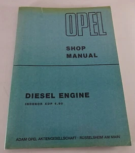 Manual de Taller Opel Blitz Diesel-Motor Indenor Xdp 4.90 Stand 06/1969 - Imagen 1 de 5