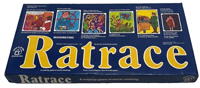 RATRACE : 1973 Vintage Game By Waddingtons - In Vgc (FREE UK P&P) - Image 1 of 4