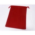 Chessex - Dice Bag Suedecloth Large - Red