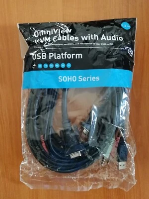 Belkin OmniView KVM Kabel (USB | VGA | Audio) - Bild 1 von 4