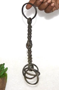 Old Unique Brass Handcrafted Ring & Spike Design Horse Bridle / Bits 14494 - Picture 1 of 6