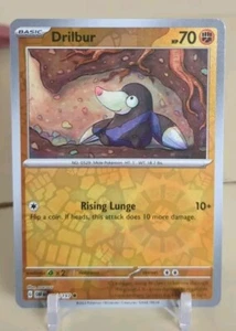 Pokemon - Drilbur - 111/197 - Obsidian Flames - Reverse Holo - NM/MINT - Picture 1 of 2