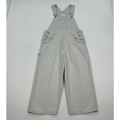 Mono vintage Carolina azul talla pequeño bronceado baberos carpintero pierna ancha algodón Y2K Foto 1 de 4