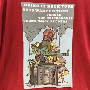 Vintage Bring It Back Tour Vans Warped Tour Graphic Concert Tee 2XL T-Shirt - Picture 1 of 7