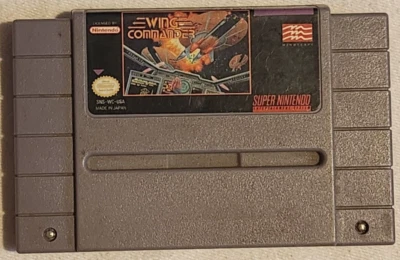 Wing Commander SNES (Super Nintendo, EA, Origin Systems 1992) Tested Good Shape! - Image 1 of 4