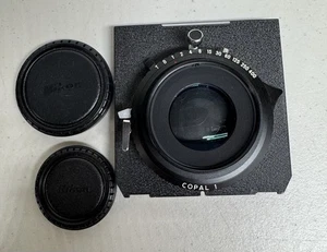 Nikon Nikkor M 300mm F/9 large format Lens Copal 1 Shutter - Picture 1 of 5