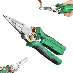 8 in 1 Wire Stripper with Voltage Tester,Electrician Repair Multi-function Tool - Picture 1 of 13
