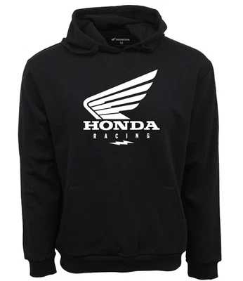 HONDA MOTOR SPORT RACING GRAPHIC HOODIE BLACK - Image 1 of 3