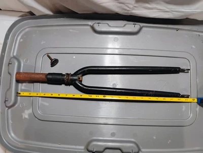 Steel Rigid Bicycle Fork Steering Tube 1-1/8" Threadless - Image 1 of 4