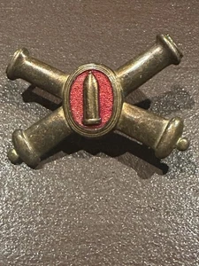 WW2 Collar Pins- 2 VTG. Blackintun co Signed On One - Picture 1 of 4