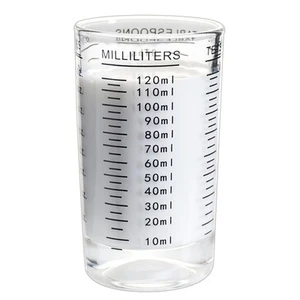 Measuring Cup 4 Ounce/120ML Shot Glass Liquid Heavy High Espresso Glass Cup (... - Picture 1 of 6