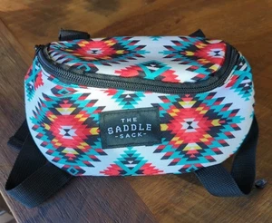 Saddle Sack, Pommel Bag Aztec Pattern Horse Tack - Picture 1 of 2