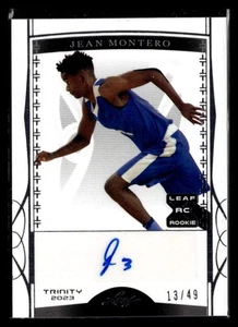 2023 Leaf Trinity #BA-JM1 Jean Montero #/49 - Bild 1 von 2