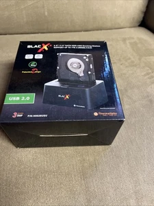 Thermaltake BlacX ST0005U eSATA USB 2.0 Hard Drive Docking Station Open Box New - Picture 1 of 3