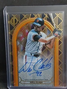 2024 Topps Tribute ikonische Perspektiven Autogramm Will Clark/25 - Bild 1 von 2