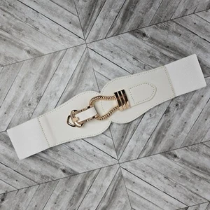 RETRO 80s 90s Y2K Stretch Belt New Wave Costume Dressy Classy Halloween - Picture 1 of 10