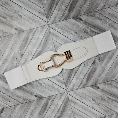 RETRO 80s 90s Y2K Cinturón Elástico Nueva Ola Disfraz Elegante Halloween Foto 1 de 4