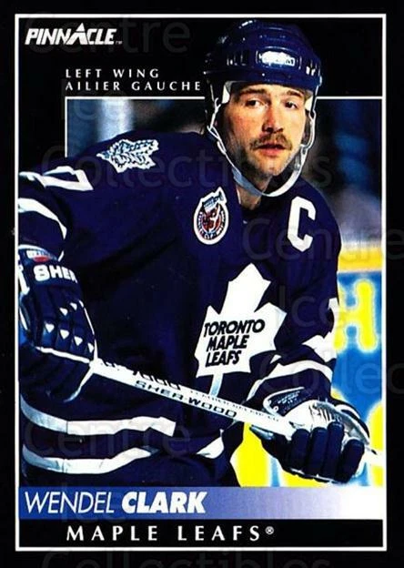 1992-93 Pinnacle Canadian #276 Wendel Clark - Image 1 of 1