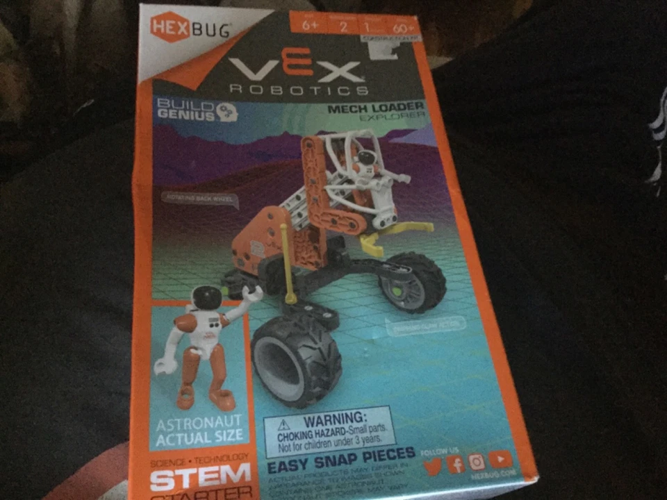 Hexbug Vex Robotics Kit - Mech Loader Explorer Set w/Figure - Stem Starter Kit - Image 1 of 1