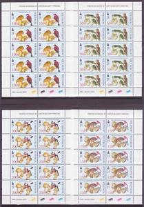MONGOLIA SETAS Y PÁJAROS AÑO 2003 MINIPLIEGO DE 10 SERIES MNH - Imagen 1 de 2
