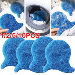 1-10X Reusable Washing Machine Pet Hair Catcher Laundry Ball Lint Remover Tools - Picture 1 of 13
