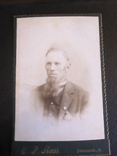 Cabinet Photo - Civil War Veteran from FREMONT, OHIO Area