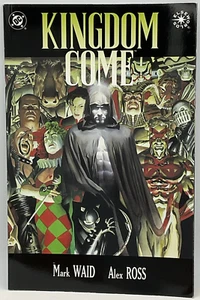 Kingdom Come #1 Graphic Novel Autographed by Mark Waid & Alex Ross DC Elseworlds - Picture 1 of 10