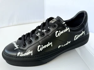 New Givenchy Men's City Sport Sneakers Size 9 Black Tennis Shoes - Picture 1 of 15