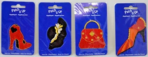 Lot of 4 Patch it Up Embroidered Iron On Patches Art and Craft Mixed Theme NIP - Picture 1 of 2
